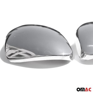 Volkswagen Tiguan Mirror Cover - Omac - S.Steel - Gloss Silver - '07-'16
